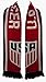 Official United States National Team Soccer Scarf- Split Crest Scarf, One Size, Red