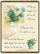 Irish Shamrocks Tapestry Throw Blnaket