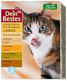 Dein Bestes Katze 12er Multipack Geflügel, 2er Pack (2 x 1.2 kg)