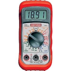 Digital Multimeter Craftsman 82141 Manual - uploadloop