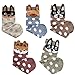 Ladies/Womens Cute Socks, Dog Design Casual Comfortable Cotton Crew Socks Stockings US size 5-9