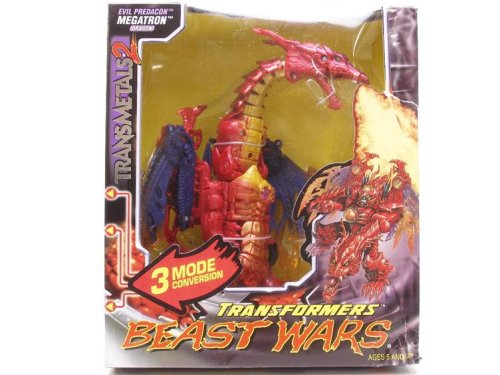 Childrens Toyshop  Toys : Transformers Beast Wars- Megatron Dragon Transmetal 2