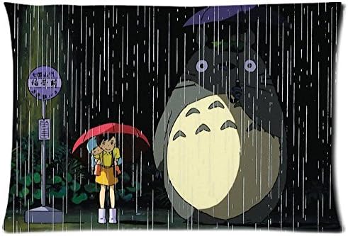 Ulive Hot My Neighbour Totoro Anime Hugging Pillow Adorable Rectangle Pillow Cases Best Christmas Gift 20X30 Inch 2 Sides