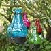 Coloured glass lantern – pink