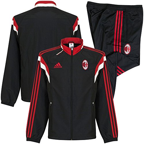 ac milan tracksuit adidas