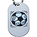 Soccer Mini Dog Tag Necklace - I Can Do All Things Through Christ