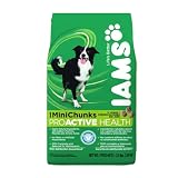 IAMS Mini-Chunk Proactive Health Dry Dog Food, 3.5-Pound Bags (Pack of 5)