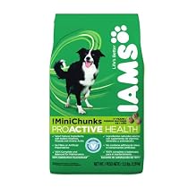 IAMS Mini-Chunk Proactive Health Dry Dog Food, 3.5-Pound Bags (Pack of 5)