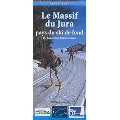 Carte de randonn�e : Le Massif du Jura, pays du ski de fond, tome 2 : Ain et Jura franco-suisse