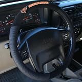 Chicago Bears Black Steering Wheel Cover