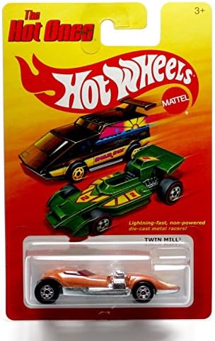 TWIN MILL The Hot Ones 2011 Release of the 80's Classic Series 1:64 Scale Throw Back HOT WHEELS Die-Cast Vehicle