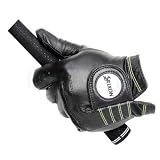 3-Pack Srixon Z-Star Premium Cabretta Golf Gloves - LH Medium Black/Tour Yellow