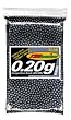 TSD Tactical 3,000 ct. Bag Plastic Black Airsoft BBs (6mm, 0.20g)