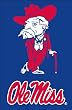 University of Mississippi Ole Miss Rebels Flag - Garden Size