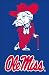 University of Mississippi Ole Miss Rebels Flag - Garden Size