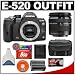Olympus Evolt E-520 Digital SLR Camera with 14-42mm f/3.5-5.6 Lens + 8GB CF Memory Card + BLM-1 Battery + Cameta Bonus Accessory Kit