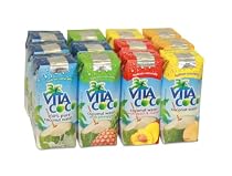 Vita Coco Coconut Water Variety Pack, 11.1 Ounce Tetra Packs (Pack of 12)