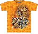African Lion King The Mountain T Shirt