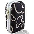 Black Pattern Hard Shockproof Camera Case for Fujifilm FinePix F600EXR Digital Camera