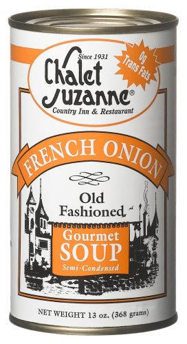 Chalet Suzanne French Onion Soup Semi-condensed, 13-Ounce Cans (Pack of 6) by Chalet Suzanne