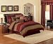 Croscill Home Plateau Queen Comforter Set, Multi-Color