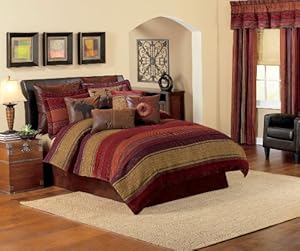 Croscill Home Plateau Queen Comforter Set, Multi-Color