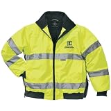 Men's Signal High Visibility Jacket, Lime