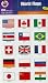 WORLD FLAGS REWARD STICKERS