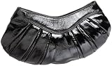 HOBO INTERNATIONAL Goldy Pleated Patent Leather Clutch