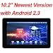 SuperPad X220 1GHZ 10.2″ Tablet PC Android 2.3 + Leather Keboard Case, WIFI, HDMI, 1080P, GPS with CAM