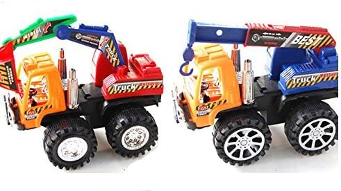 Cars 15.5cm Inertia Car Truck Crane Excavator Car
