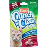 Hartz Crunch n Clean 3-Ounce Cat Treat, Beef
