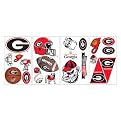 Peel and Stick Appliqué - NCAA Georgia