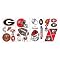 Peel and Stick Appliqué - NCAA Georgia