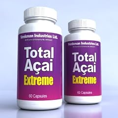 Acai Berry EXTREME 100% Rein, Die Beste Qualit�t, Die Es Gibt. 120 x 600-mg Kapseln (Vorrat f�r jeweils 60 Tage)