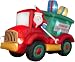 Gemmy Animated Airblown Inflatable Dump Truck with Presents, Over 7.5' Long