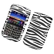 RIM BlackBerry Tour 9630 & Tour2 9650 Verizon/Sprint Snap-on Protector Hard Case Image Cover Zebra Pattern Design