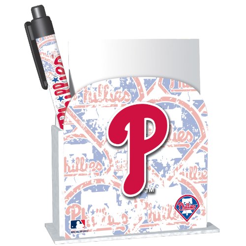 National Design Philadelphia Phillies Stationery Desk Caddy (11096-GCO) at Amazon.com
