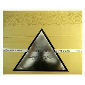 Egyptian Cotton Deep Pocket Queen Sheet Set (4 Pieces) - Beige Color Queen Sheet Set - 400 Thread Count