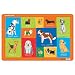 Crocodile Creek Placemat, Dog Patchwork Image