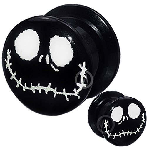 (1 Pair) 8g 6g 4g 2g 0g 00g ear plugs and tunnels gauges flare shipping tapers spiral 8 6 4 2 0 00 gauge plugs tunnels (2g=6mm)