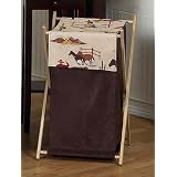 Baby and Kids Wild West Cowboy Western Horse Clothes Laundry Hamper by JoJo Designs by JoJo Designs