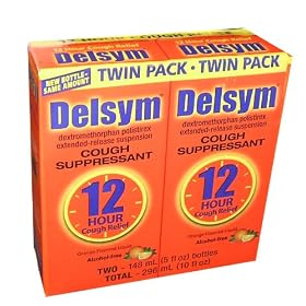 Delsym Cough Suppressant - 2 Pack, 5 ounces Boxes