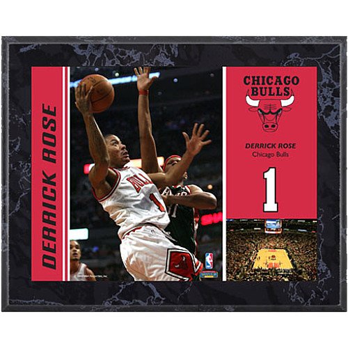 Mounted Memories Chicago Bulls Derrick Rose 8X10 Color Plaque