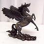 Pegasus With Open Wings Greek Statue Horse Figure