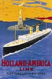 Holland America Art Print Poster By Poster Travel, 27.25 