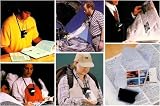 Beam N Read LED 103M Hands Free Crafts Light; Wide & Bright Light from 3 LEDs plus 3 Clip-on Fresnel Magnifiers