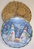Gourmet Food : Scott's Cakes 1 lb. Brownie Chunk Cookies in a Warm Wishes Tin