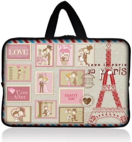 Marry Universal 7" 7.7" 8" Carrying Bag Case Cover Bag Sleeve + Handle for 7" Samsung Galaxy Tab 2 Tab 3, Ipad Mini,Amazon 2 3 4 Kindle Fire, Touch, Fire HD,Asus Google Nexus 7,LeapFrog LeapPad 2,Asus Memo Pad ME172V,BlackBerry PlayBook,HP Slate 7,Kurio 7,Barnes & Noble NOOK Color,Pendo Pad 7" inch PC tablet Android MID