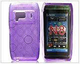 TPU Silicone Case Cover for Nokia N8 Purple